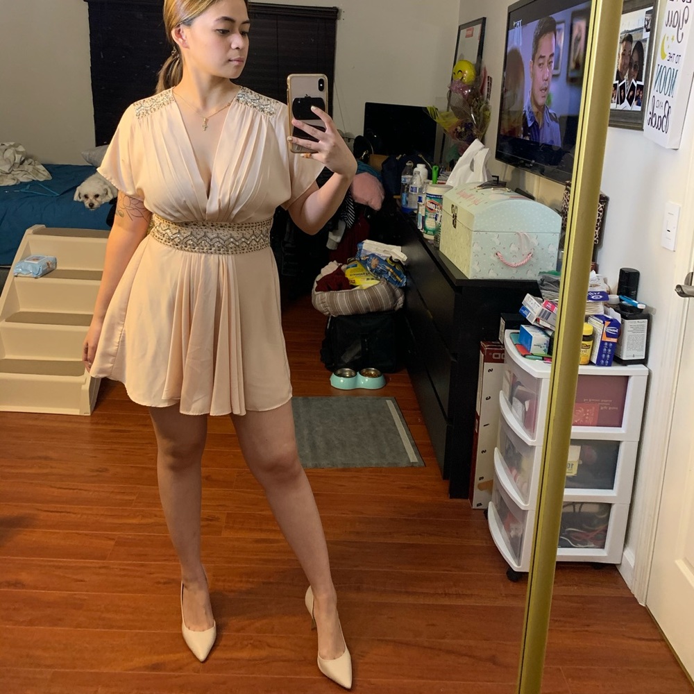 Mini beaded dress from Forever 21